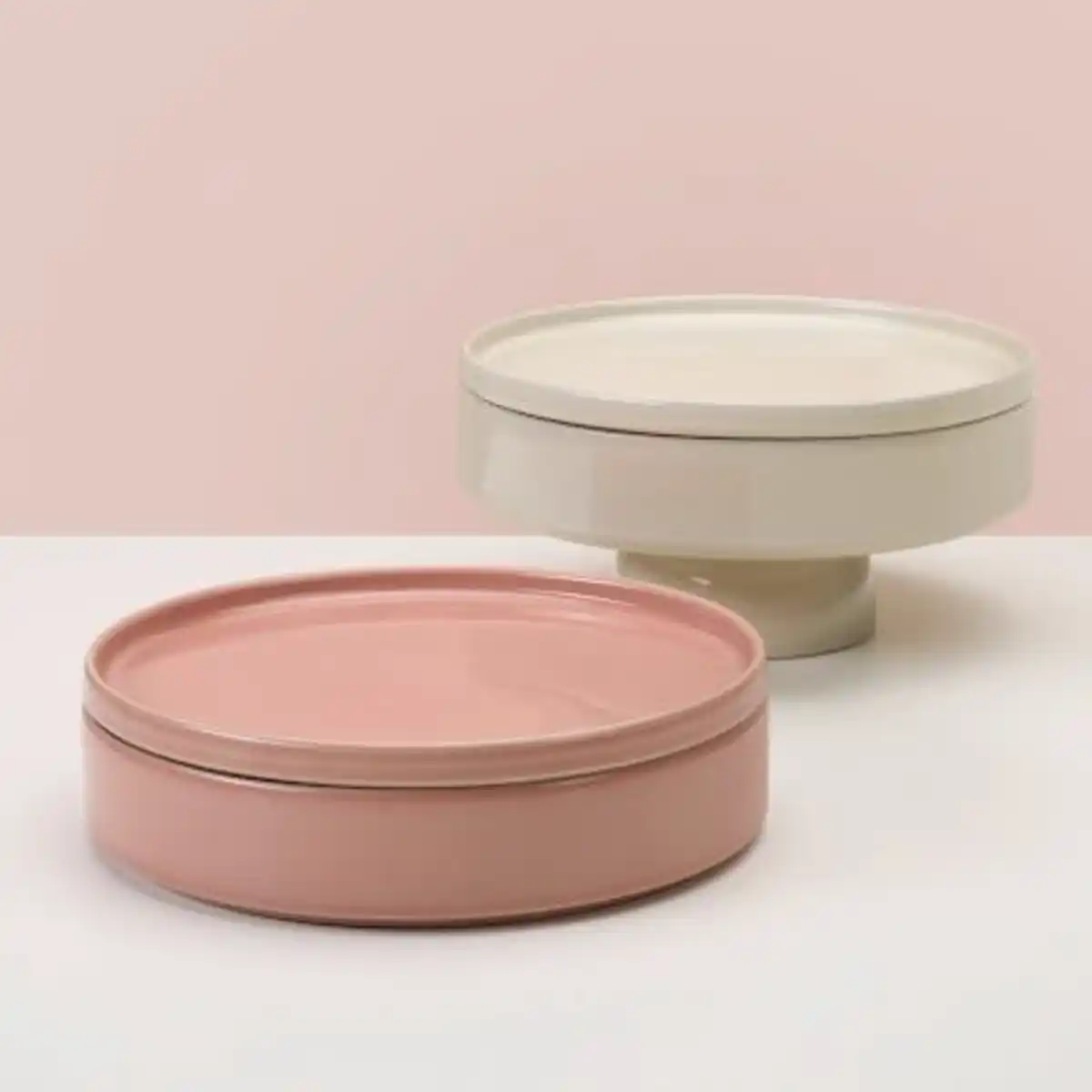 Bild 4 von dm home Pastateller/Bowl aus Steinzeug, rosa (20x4 cm), 1 St