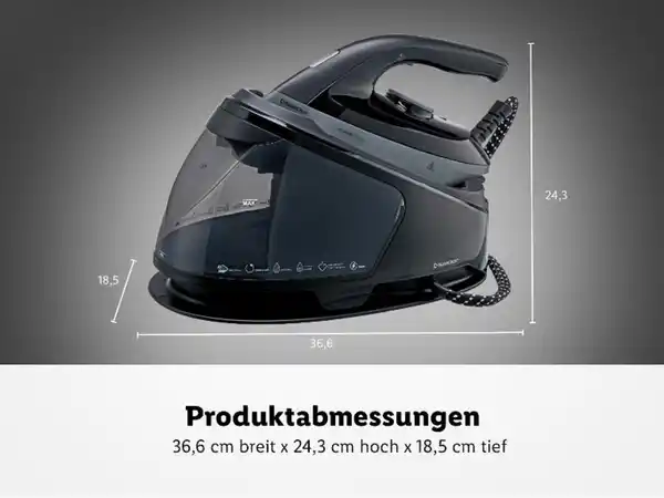 Bild 2 von SILVERCREST® Dampfbügelstation »SDSB 2400 B1«