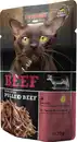 Bild 1 von Leonardo Katzennassfutter pulled Beef und Beef 70 g