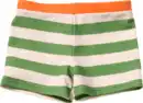 Bild 1 von PUSBLU Badehose mit Streifen-Muster, grün & beige, Gr. 110/116, 1 St