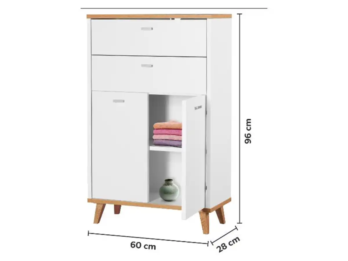 Bild 1 von LIVARNO® Bad-Seitenschrank »Corfu«