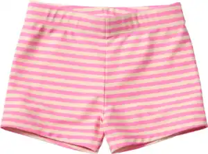 PUSBLU Badehose mit Ringel-Muster, rosa, Gr. 134/140, 1 St