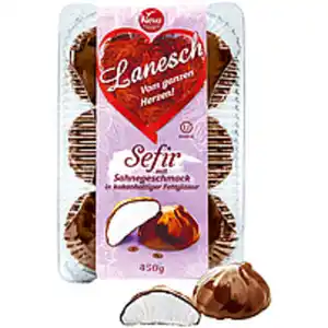 Schaumzuckerware "Lanesch" mit Sahnegeschmack umhüllt von ka...