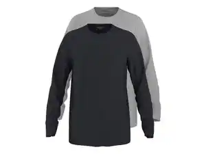 ESMARA MEN Herren Langarmshirts, 2 Stück