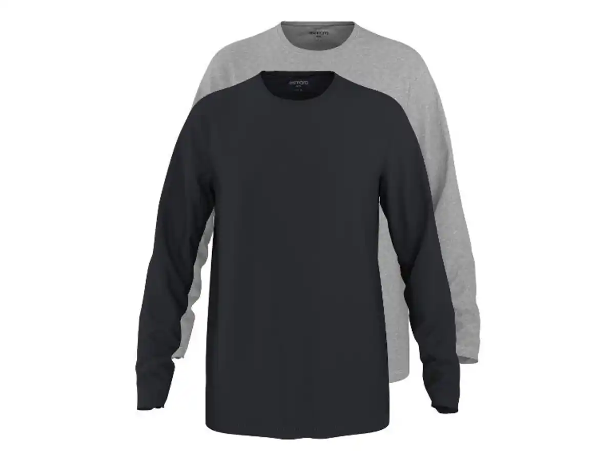 Bild 1 von ESMARA MEN Herren Langarmshirts, 2 Stück
