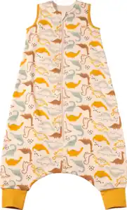 ALANA Schlafsack mit Beinen 1,5 TOG mit Dino-Muster, beige, 100 cm, 1 St