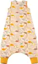 Bild 1 von ALANA Schlafsack mit Beinen 1,5 TOG mit Dino-Muster, beige, 100 cm, 1 St