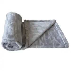 Nobby Hundedecke Fleece Cloud 150 x 100 cm grau