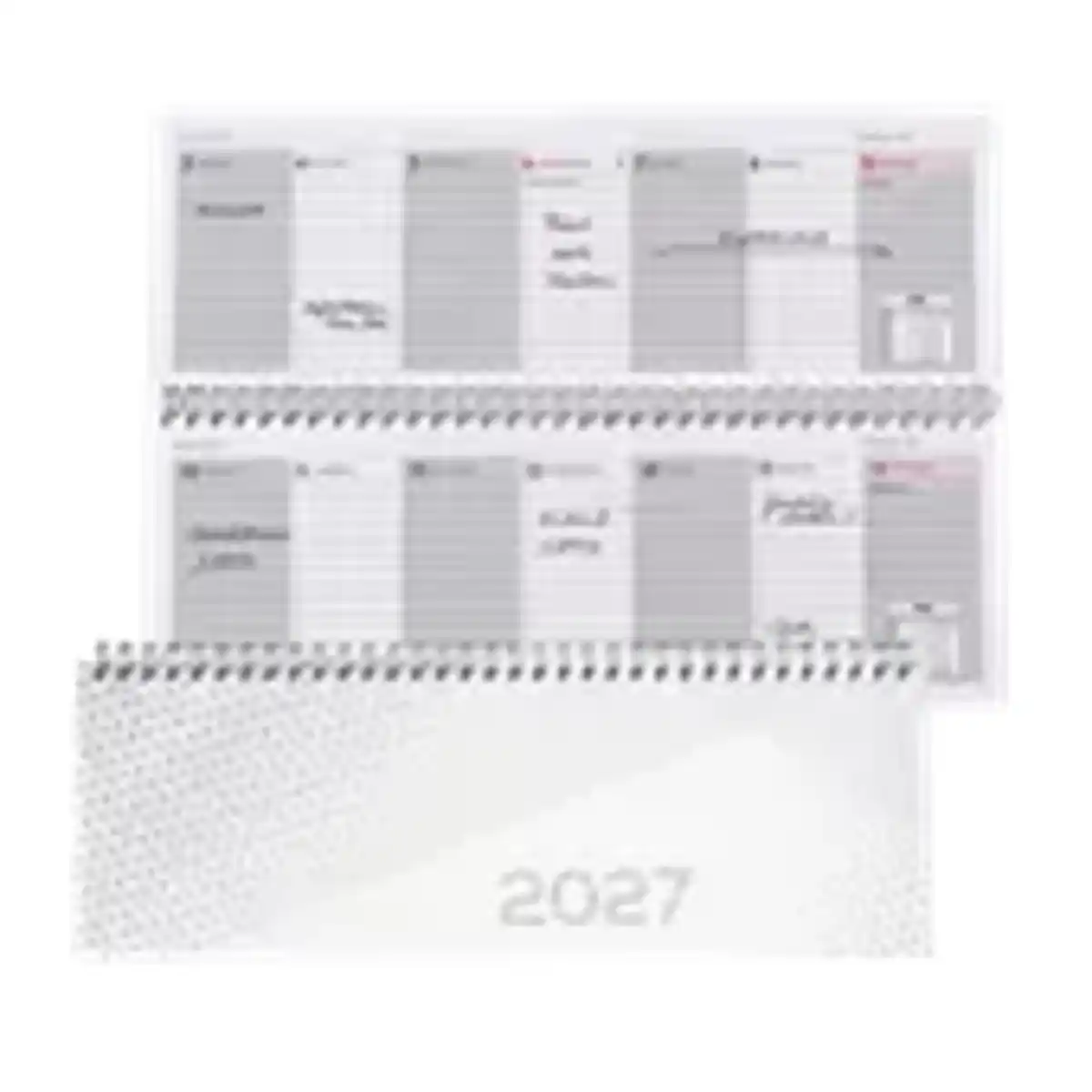 Bild 1 von Schreibtisch-Querkalender 2027