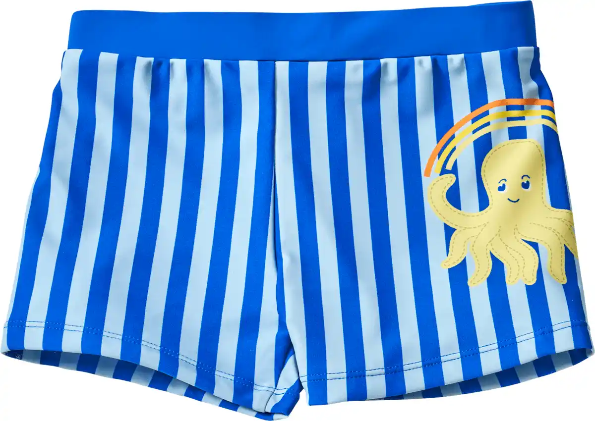 Bild 1 von PUSBLU Badehose mit Oktopus-Motiv, blau, Gr. 110/116, 1 St