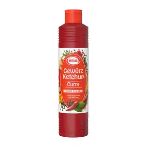 HELA Gewürz-Ketchup Curry leicht scharf