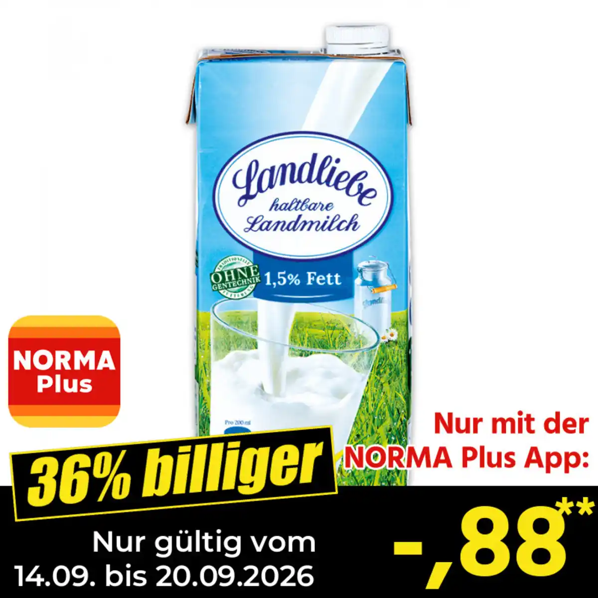 Bild 1 von Landliebe Haltbare Landmilch