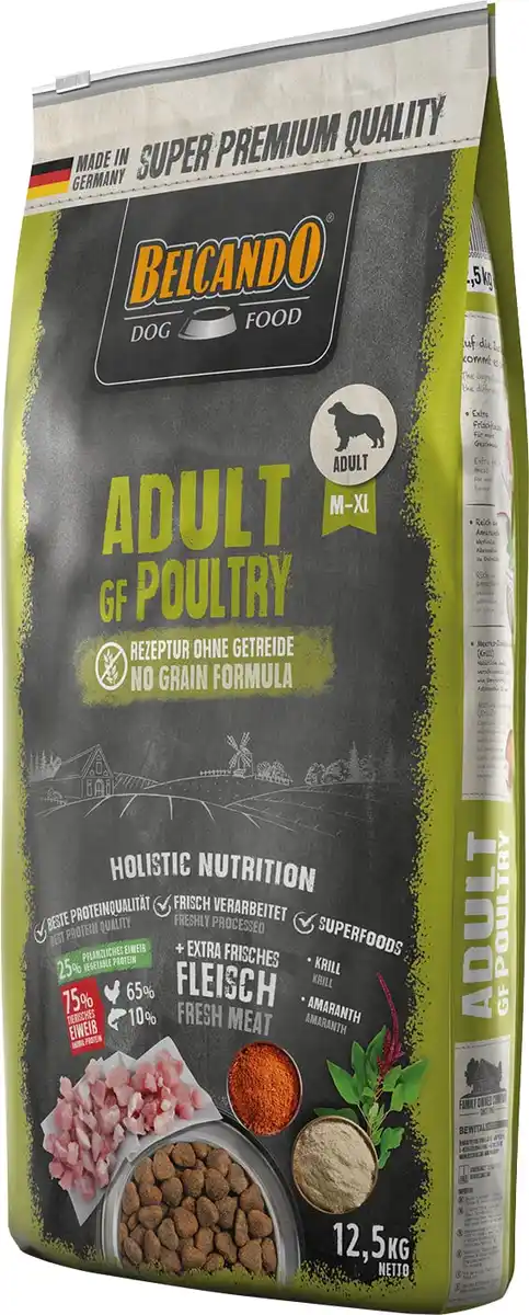 Bild 1 von Belcando GF Poultry Hundetrockenfutter Adult 12,5 kg Geflügel