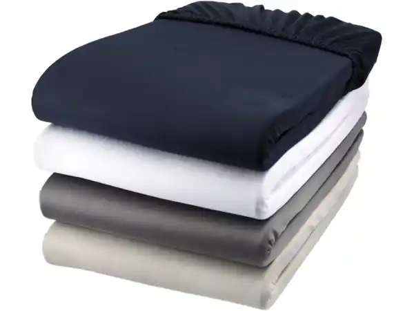 Bild 3 von LIVARNO HOME Mikrofaser-Jersey-Spannbettlaken