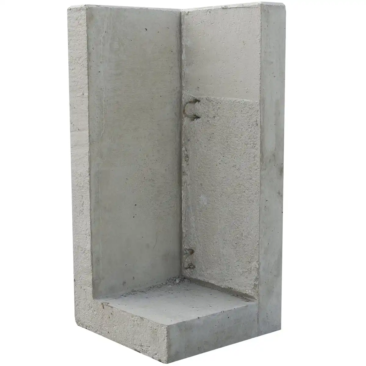 Bild 1 von EHL L-Stein Ecke Beton 50 x 50 x 105 cm grau