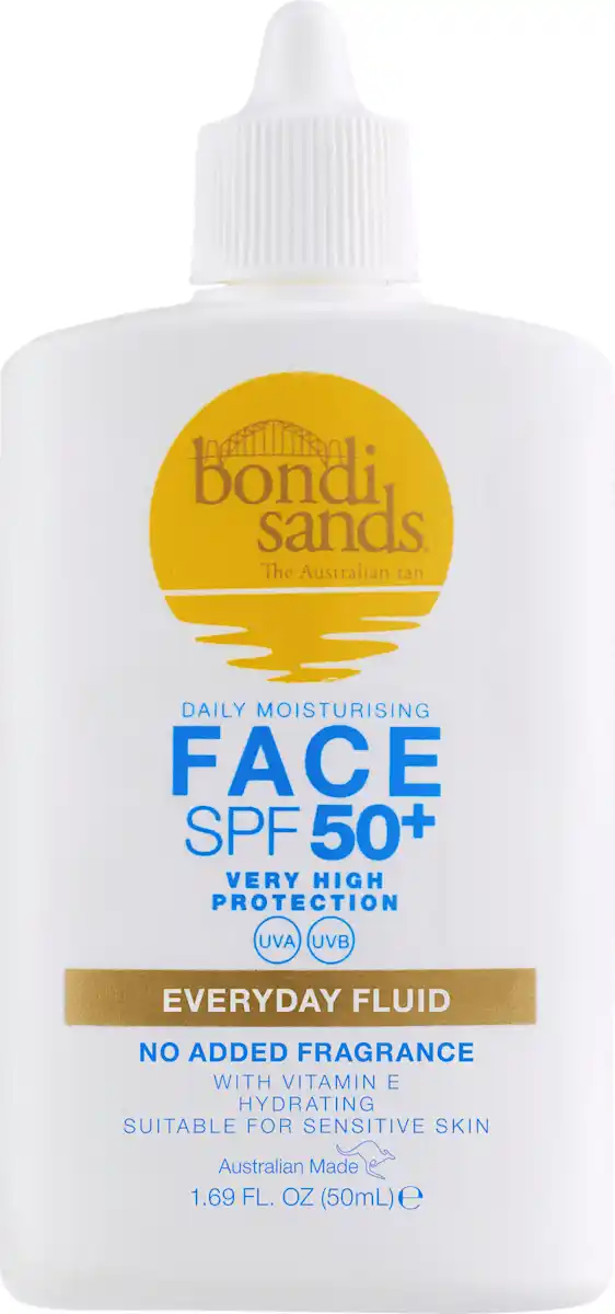 Bild 1 von Bondi Sands Sonnenfluid Gesicht sensitiv, LSF 50+, 50 ml