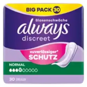 Always Discreet Inkontinenzeinlagen im Big-Pack