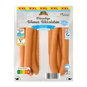 GUT DREI EICHEN Wiener Würstchen XXL