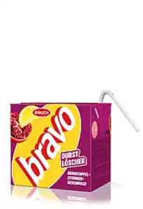 Bravo Durstlöscher Granatapfel Zitrone