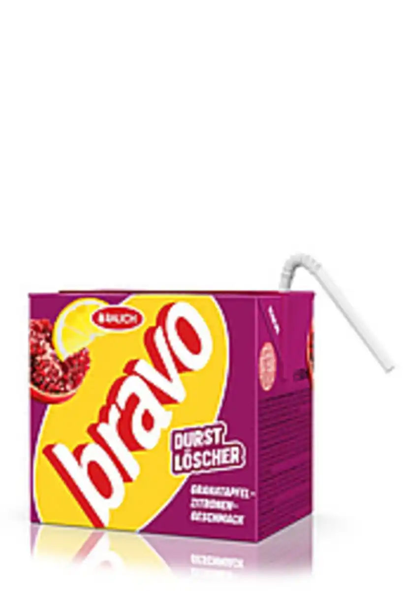 Bild 1 von Bravo Durstlöscher Granatapfel Zitrone