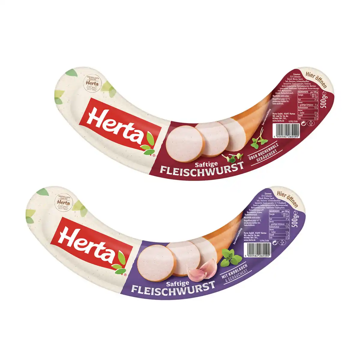 Bild 1 von HERTA Fleischwurst