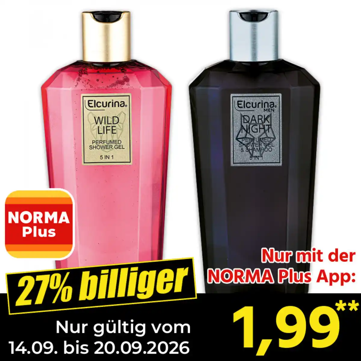 Bild 1 von Elcurina Premium Duschgel