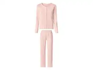 ESMARA® Damen Pyjama-Set, 3-teilig