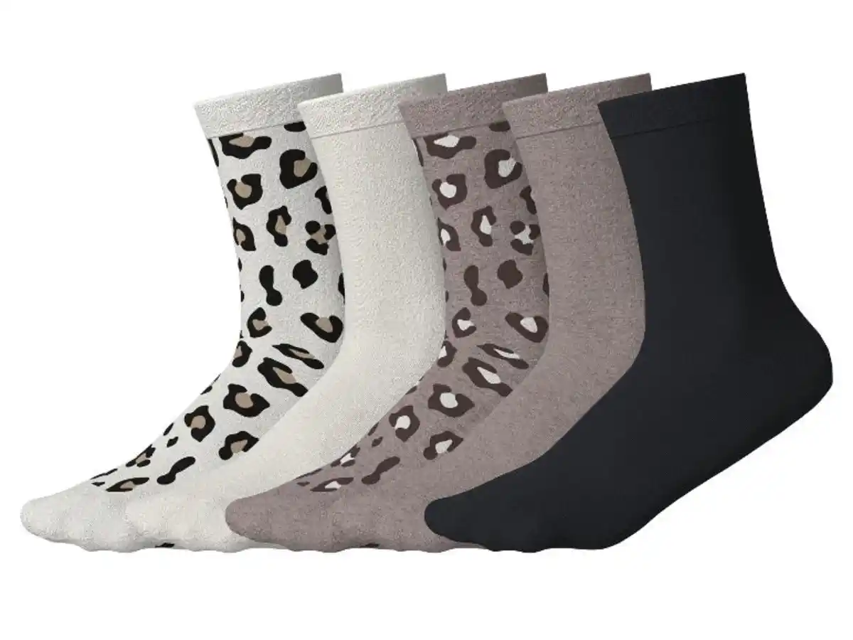 Bild 1 von ESMARA® Damen Socken / Gerippte Socken, 5 Paar