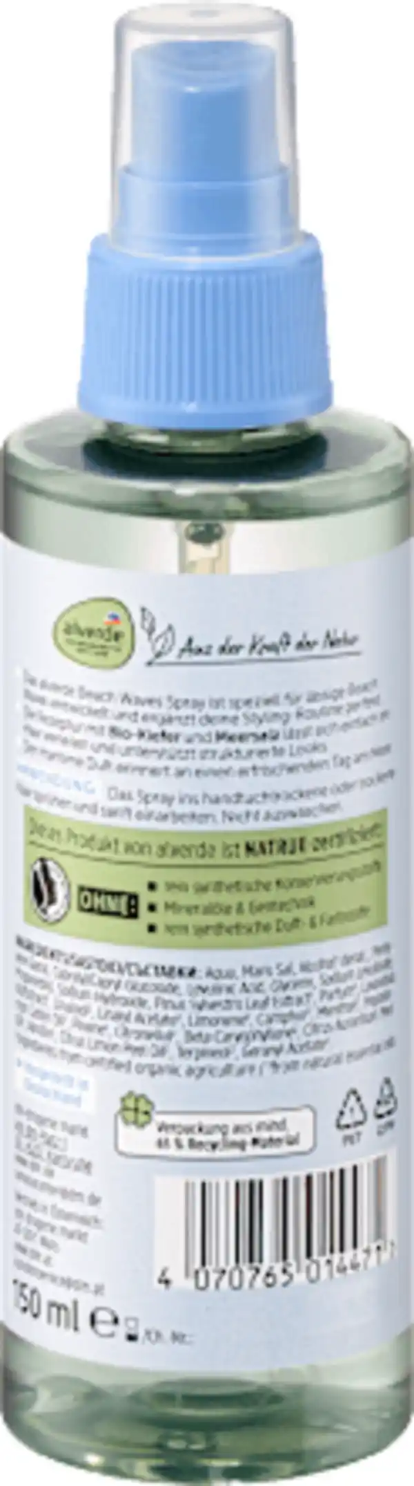 Bild 2 von alverde NATURKOSMETIK Beach Waves Spray Seaside Balance, 150 ml