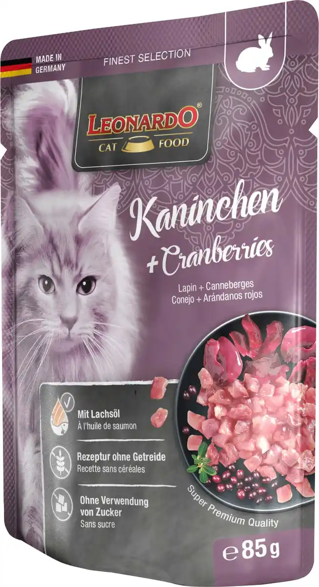 Bild 1 von Leonardo Kaninchen + Cranberries 85 g
