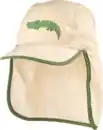 Bild 1 von ALANA Schirmmütze mit Nackenschutz & Krokodil-Motiv, beige, Gr. 54/55, 1 St