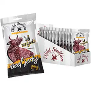 "WILD STALLION" Beef Jerky Teriyaki - Getrocknetes Rindfleis...