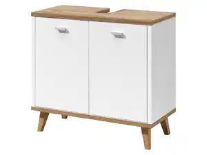 LIVARNO® Badezimmermöbel-Set »Corfu«: Hochschrank, Waschbeckenunterschrank und Seitenschränke