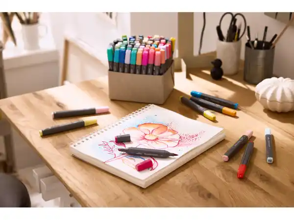 Bild 2 von CRELANDO® Sketchmarker-Set""