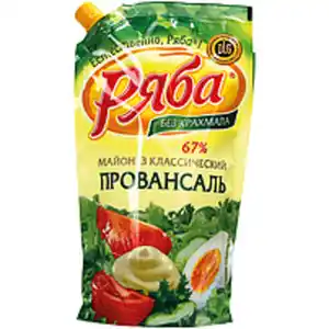 Salatmayonnaise "Rjaba-Klassicheskij Provansal"