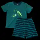 Bild 2 von ALANA Schlafanzug mit Glow-in-the-Dark Weltall-Motiv, blau, Gr. 98, 1 St