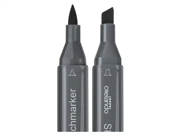 Bild 3 von CRELANDO® Sketchmarker-Set""