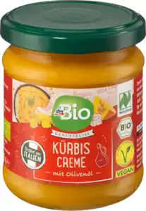 dmBio Kürbiscreme mit Olivenöl, 180 g
