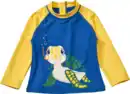 Bild 1 von PUSBLU UV Shirt mit Schildkröten-Motiv, gelb + blau, Gr. 110/116, 1 St