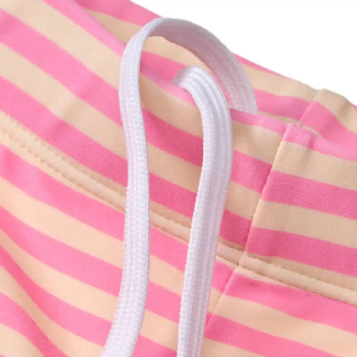 Bild 2 von PUSBLU Badehose mit Ringel-Muster, rosa, Gr. 134/140, 1 St