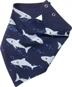 ALANA Halstuch Pro Climate mit Hai-Muster, blau, 1 St