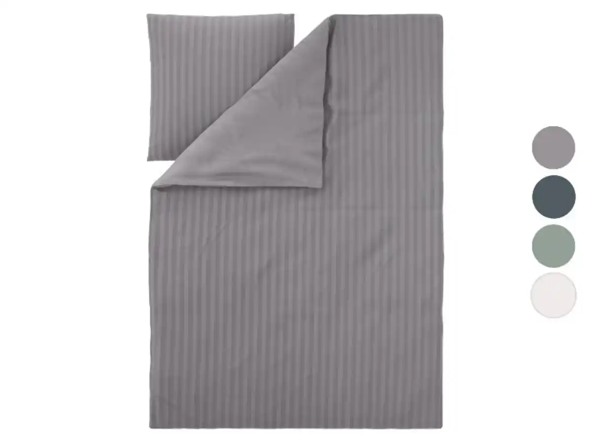 Bild 3 von LIVARNO® Luxus Satin Bettwäsche, 135 x 200 cm