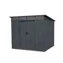 Bild 1 von Metallgerätehaus »Lightline«, mit Pultdach, Gr.XL, BxHxT: 239 x 193 x 202 cm, anthrazit