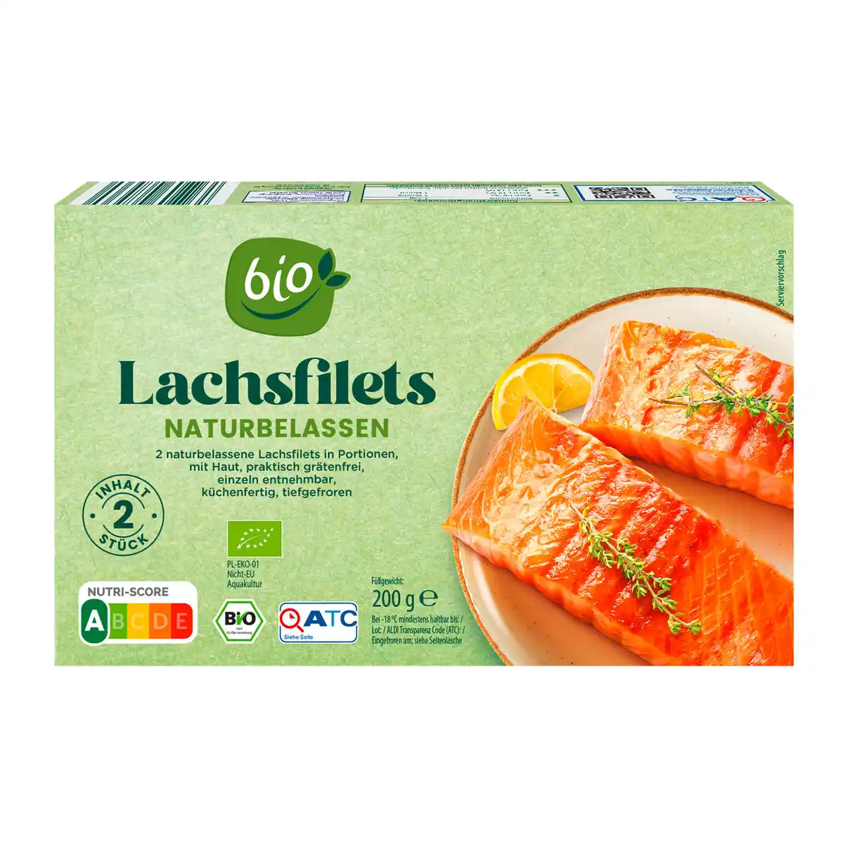 Bild 1 von BIO Lachsfilets