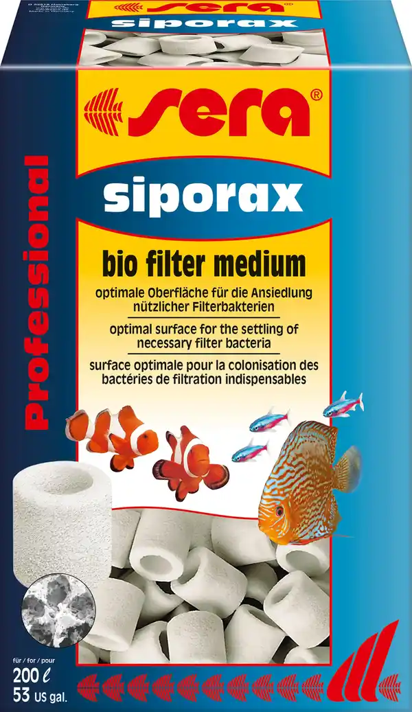 Bild 1 von Sera Aquariumfiltermedium siporax Professional 15 mm 1 L