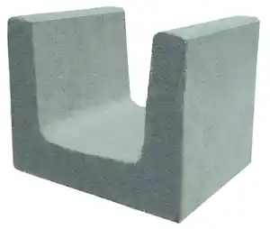EHL U-Stein unbewehrt 40 x 50 x 40 cm grau