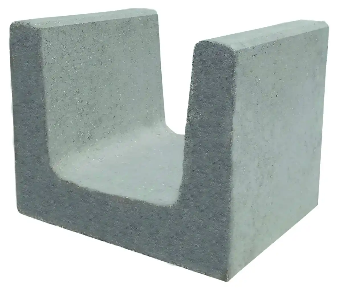 Bild 1 von EHL U-Stein unbewehrt 40 x 50 x 40 cm grau