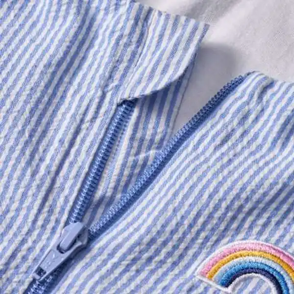 Bild 2 von ALANA Schlafsack 1 TOG mit Regenbogen-Applikation, blau, 130 cm, 1 St