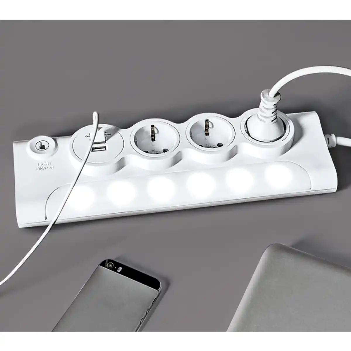 Bild 1 von Powertec Electric Smart-Steckerleiste