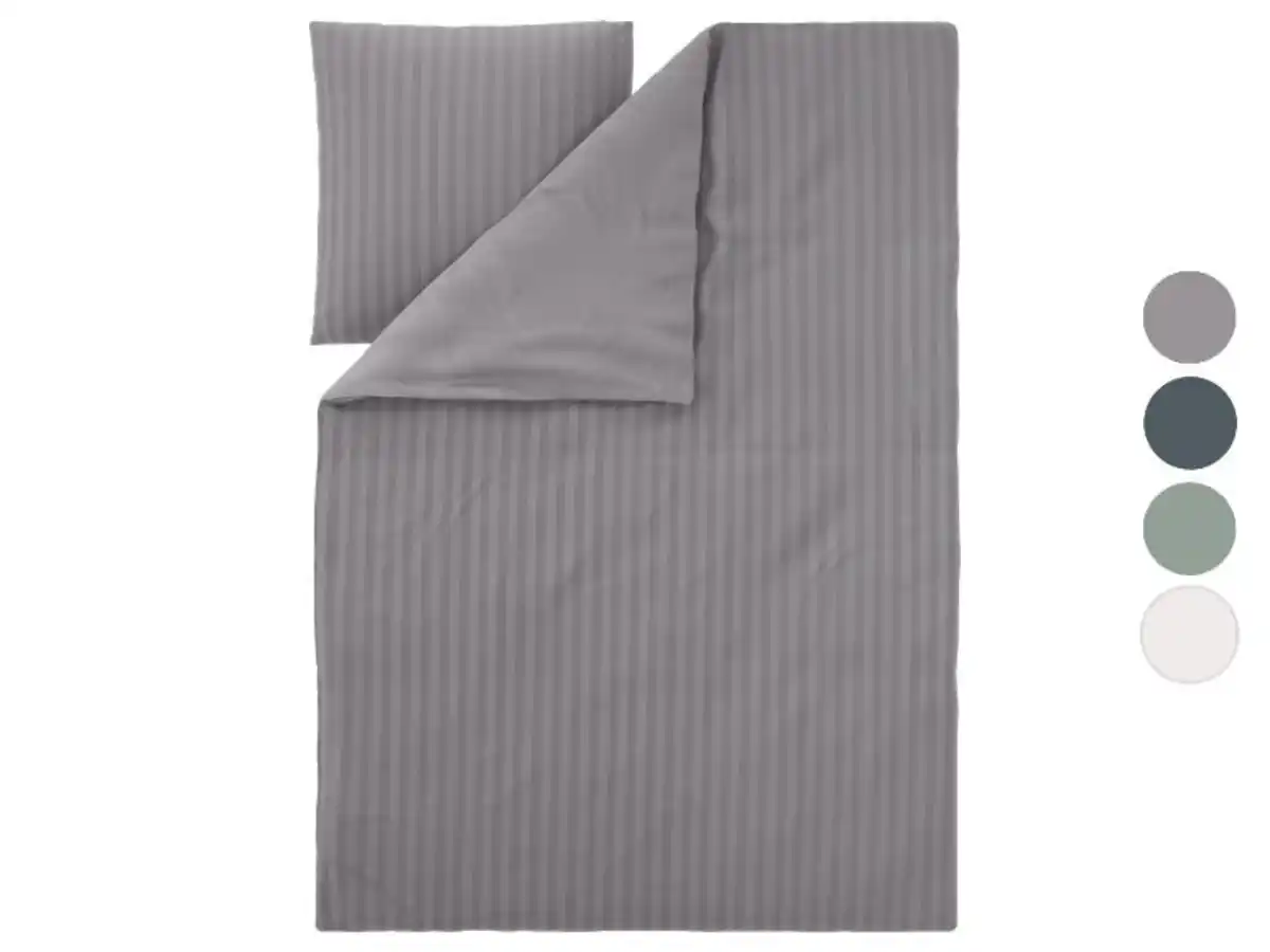 Bild 3 von LIVARNO® Luxus Satin Bettwäsche 155 x 220 cm
